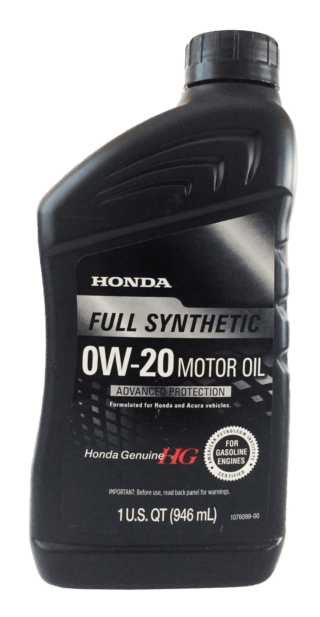 Моторное масло Honda Synthetic Blend 0W-20, 1л